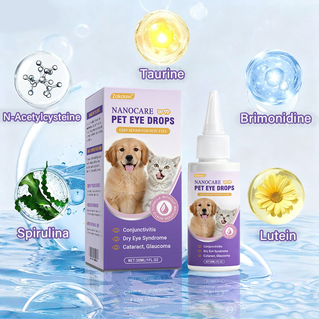 Pet Eye Drops | Relieves Dry Eyes, Cataracts & Redness TARHUS  LCH