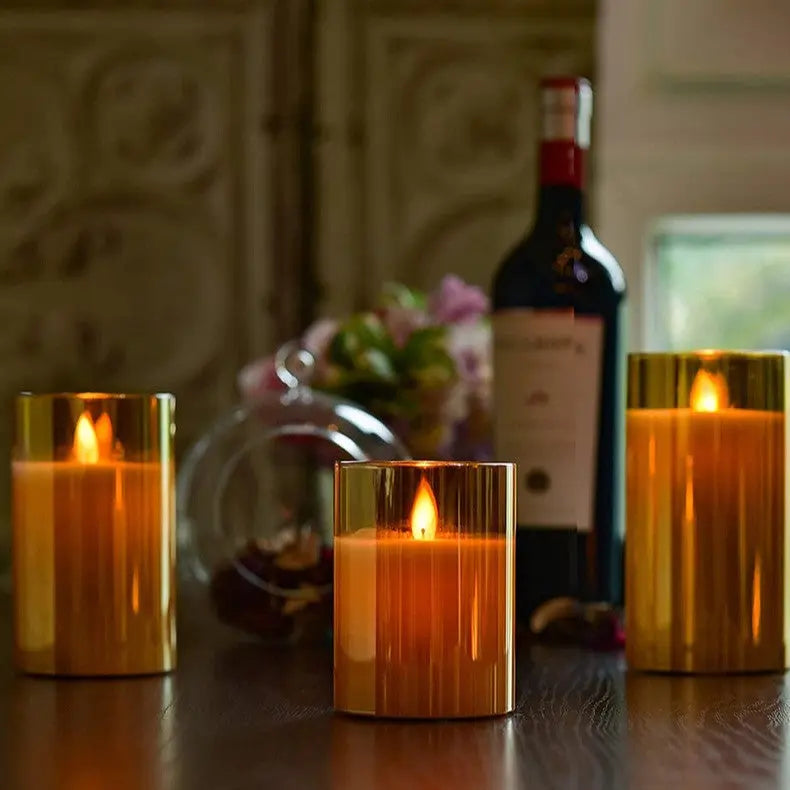 AuraFlame - Flameless Candle Set - TARHUS