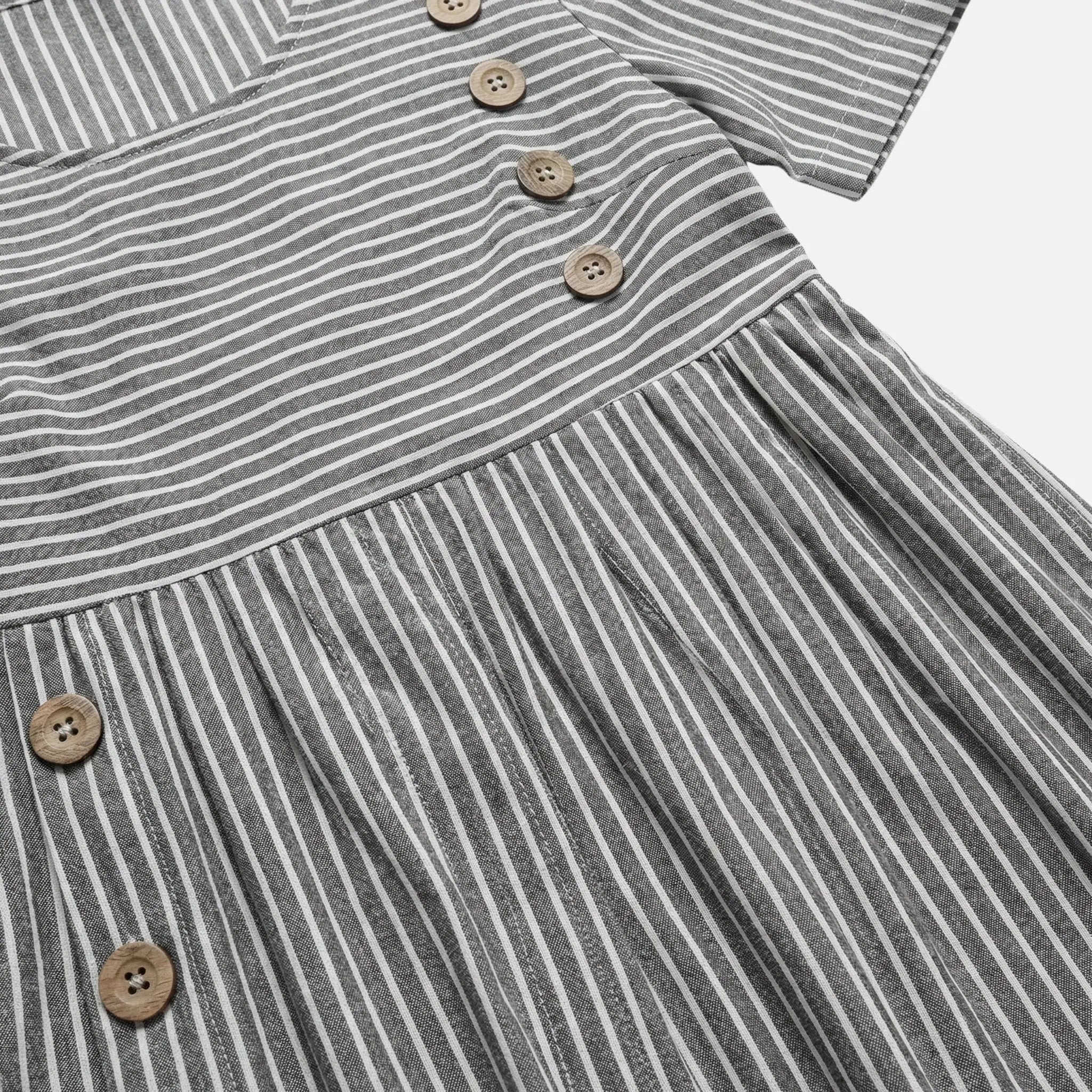 Linen Midi Dress with Button Detailing for Women TARHUS  SS - Womens - Midi Dress
