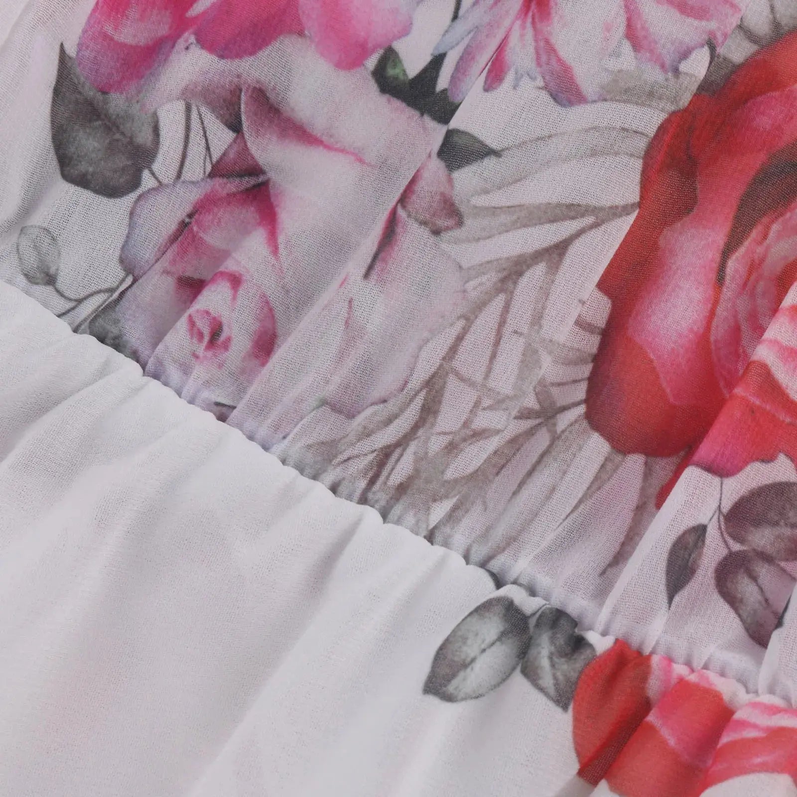 Lila | Women Off Shoulder Floral Chiffon Ruffle Mini Boho Dress TARHUS