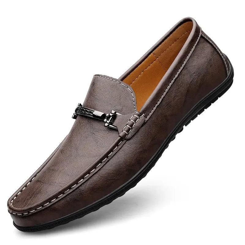 Vecchia | Leather Loafers – Classic Sophistication with Modern Detail TARHUS