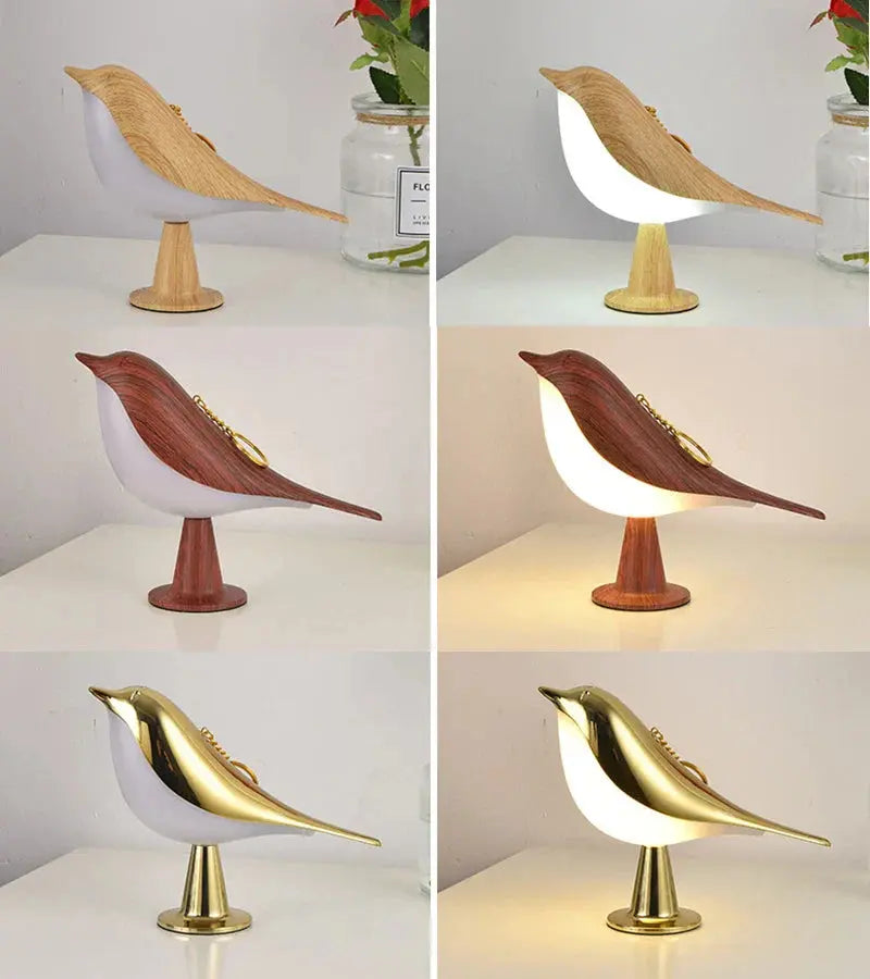 Flash | Wooden Bird Night Lamp - TARHUS