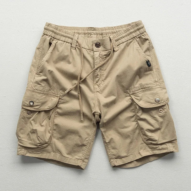 Montara | Cargo Shorts – Breathable Cotton Casual Shorts with Pockets TARHUS  Mens Clothing