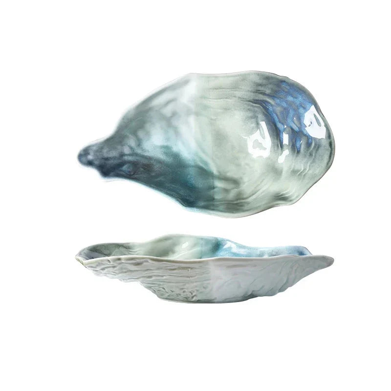 Marée Oyster Shell Bowls – Handcrafted Decorative Coastal Trinket Dishes TARHUS  Kitchen Accessories