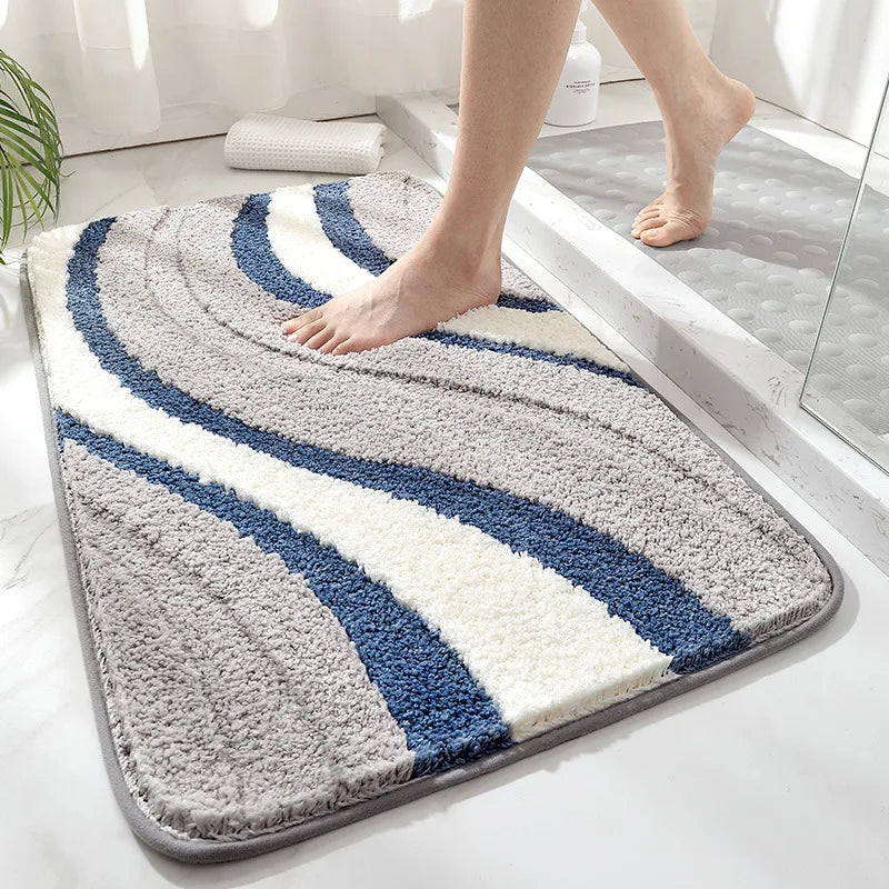 Cashmere Organic Weave Bath Rug – Ultra-Soft, Non-Slip, Bathroom Mat TARHUS  Home Accessories