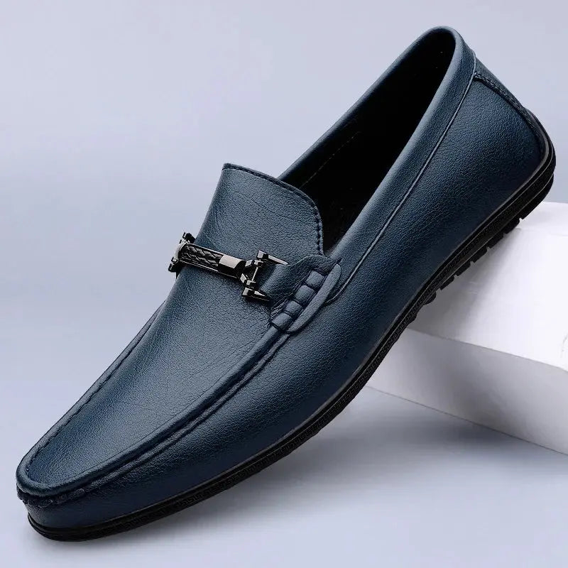 Vecchia | Leather Loafers – Classic Sophistication with Modern Detail TARHUS