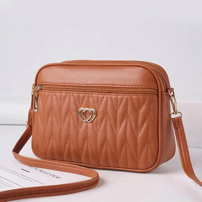 Donna | Luxurious Leather Crossbody Bag - TARHUS