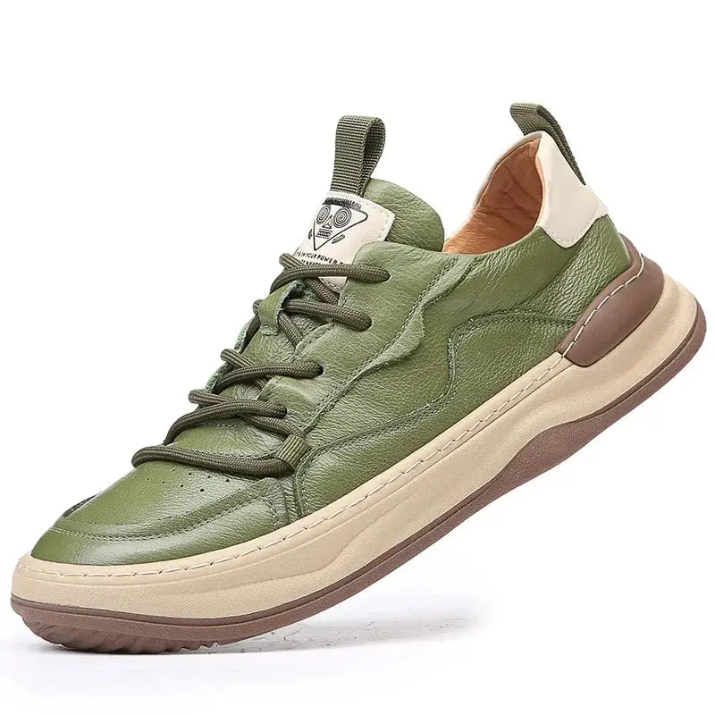 Tasso | Genuine Leather Sneakers – Premium Craftsmanship & Everyday Comfort TARHUS