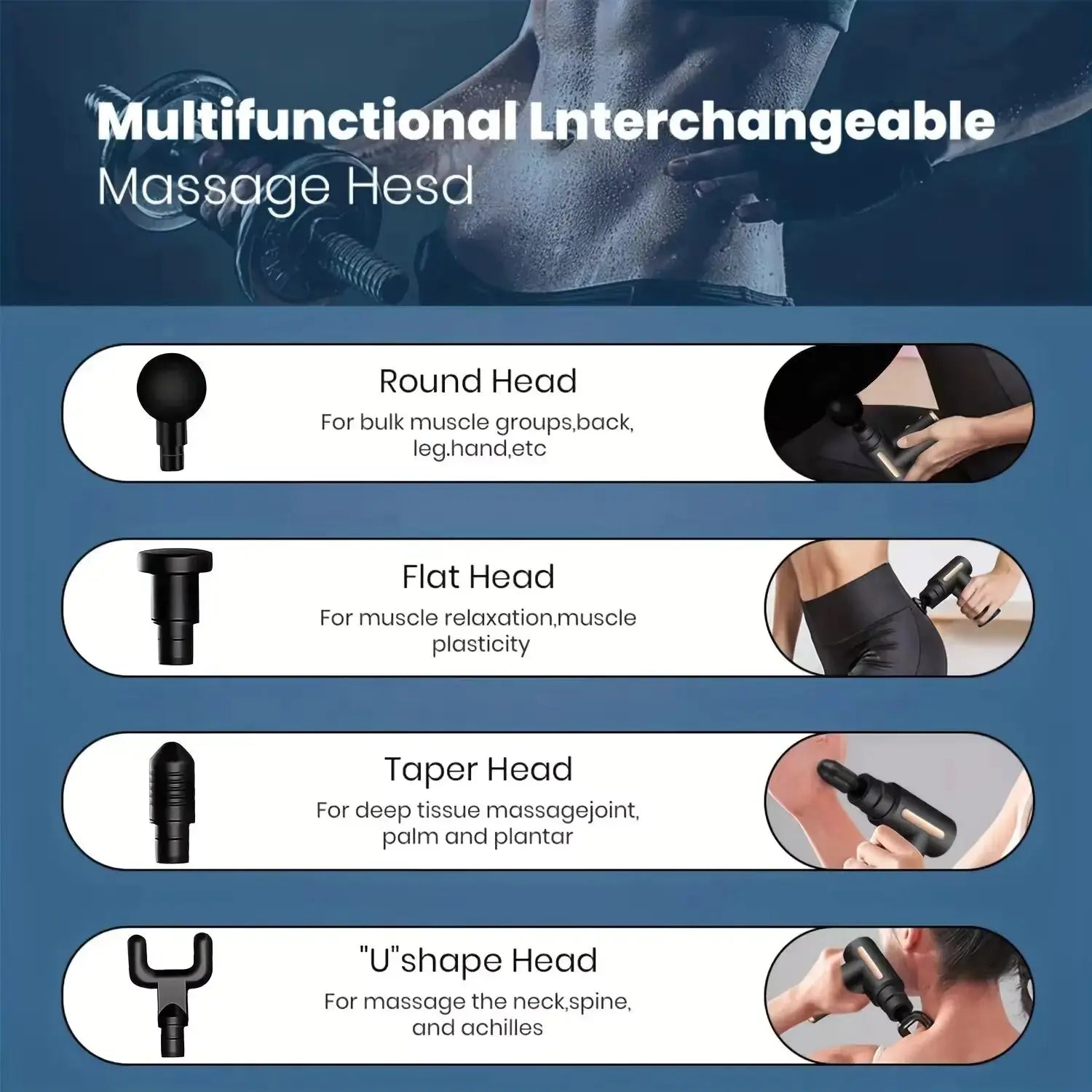 Mini Muscle Massage Gun - Body Recovery - TARHUS