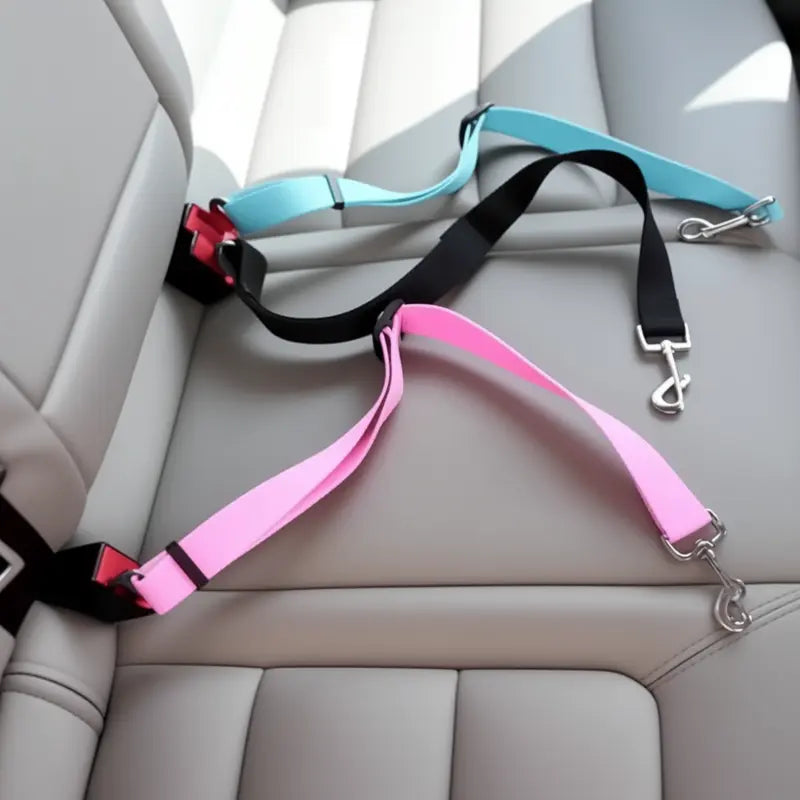 Dog Car Seat Belt | Adjustable Safety Strap – Secure Travel TARHUS  Dog Car Seat Belt – Adjustable Safety Strap