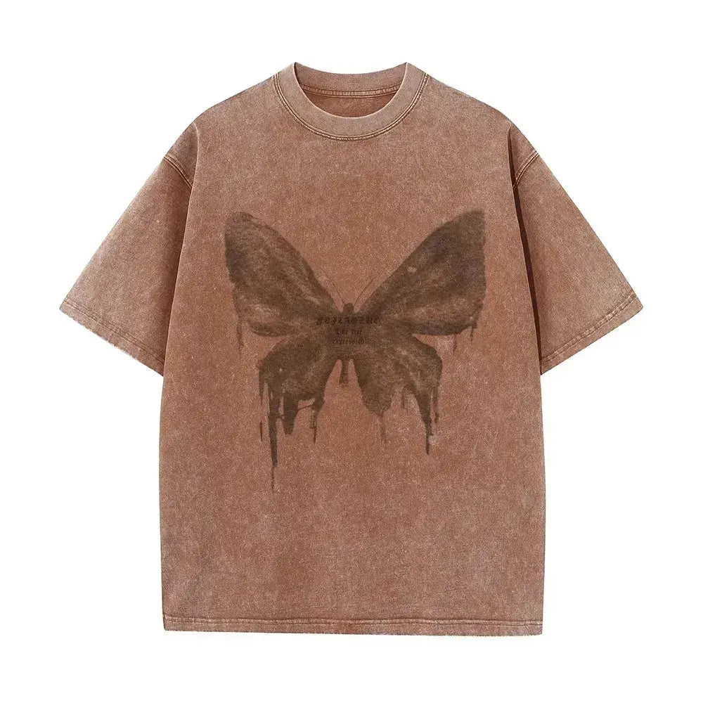 Maripo - Cotton Butterfly T-shirt - TARHUS