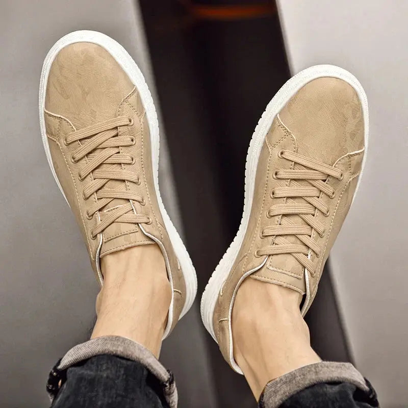 Tommaso | Leather Sneakers – Handmade Elegance & Everyday Comfort TARHUS