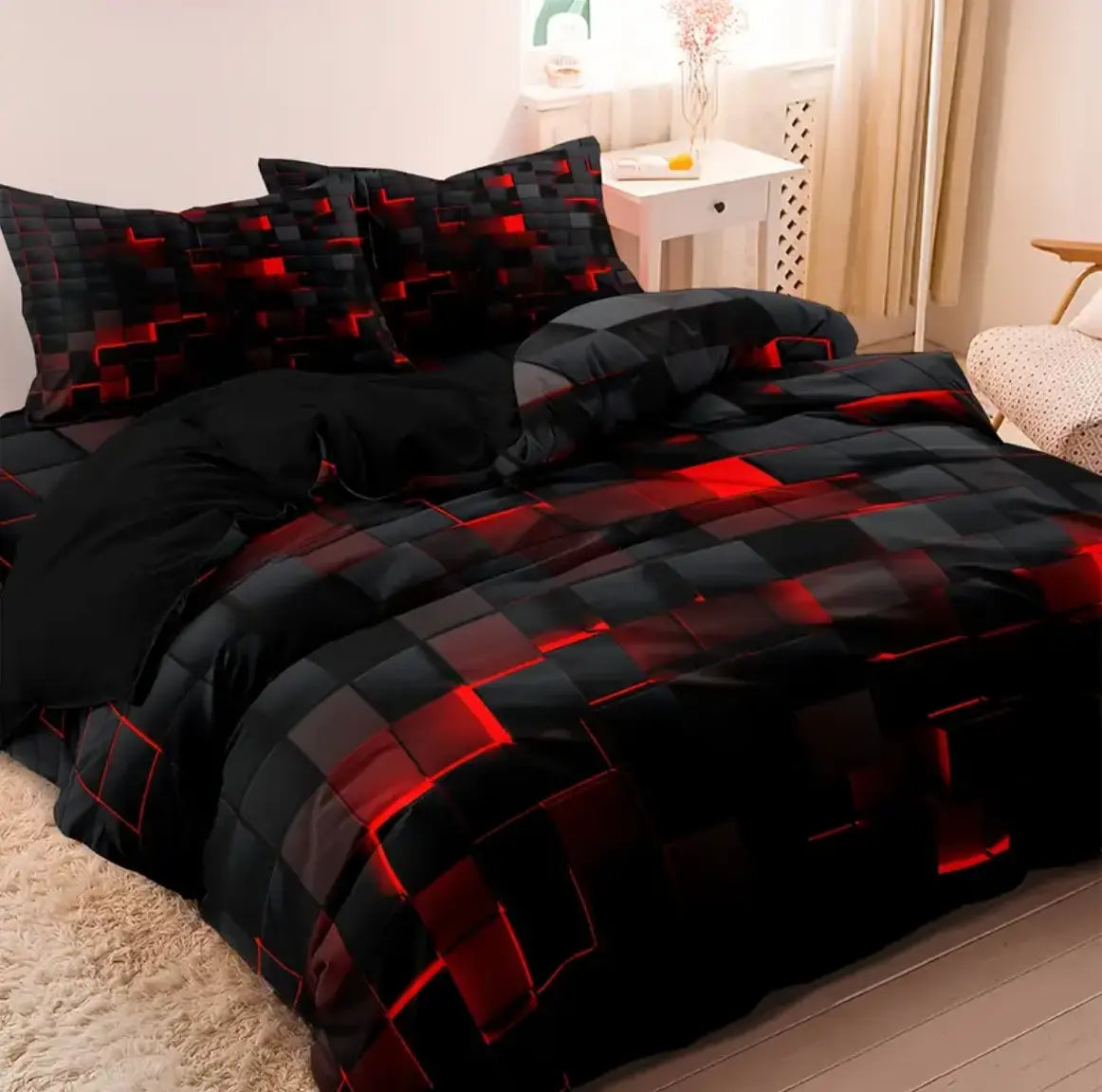 NEOCUBE Duvet Cover Set – Ultra-Soft Microfiber Bedding - TARHUS