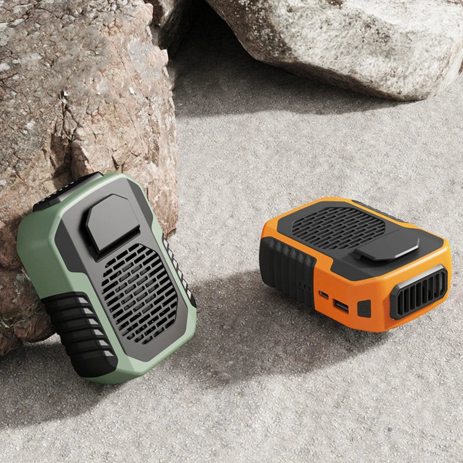 BreezeMate Portable Waist Fan | Hands-Free Cooling for Work & Outdoors TARHUS  Portable Waist Fan