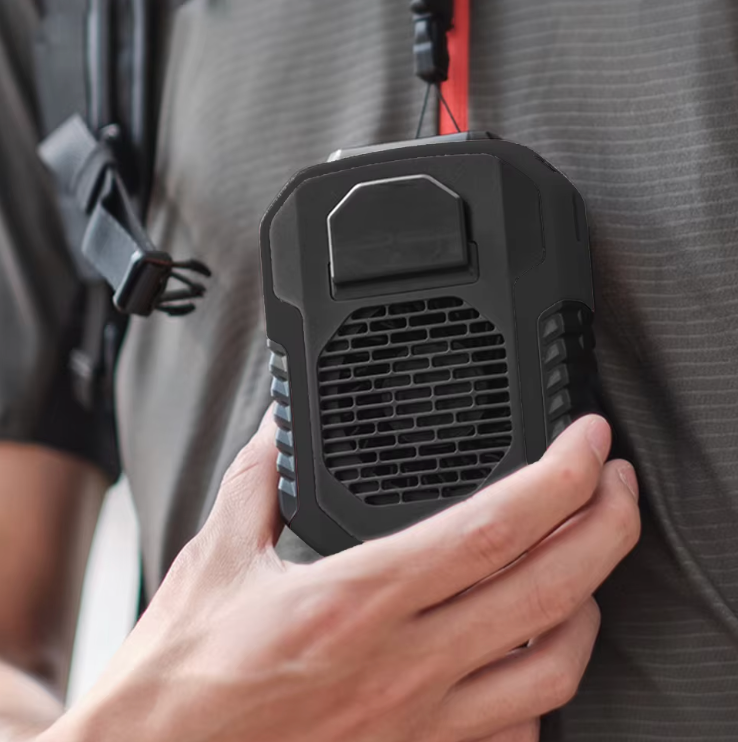 BreezeMate Portable Waist Fan | Hands-Free Cooling for Work & Outdoors TARHUS  Portable Waist Fan