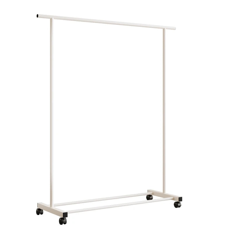 Heavy-Duty Double-Pole Clothes Rack | Floor-Standing Garment Organizer & Indoor Drying TARHUS  Women Clothing