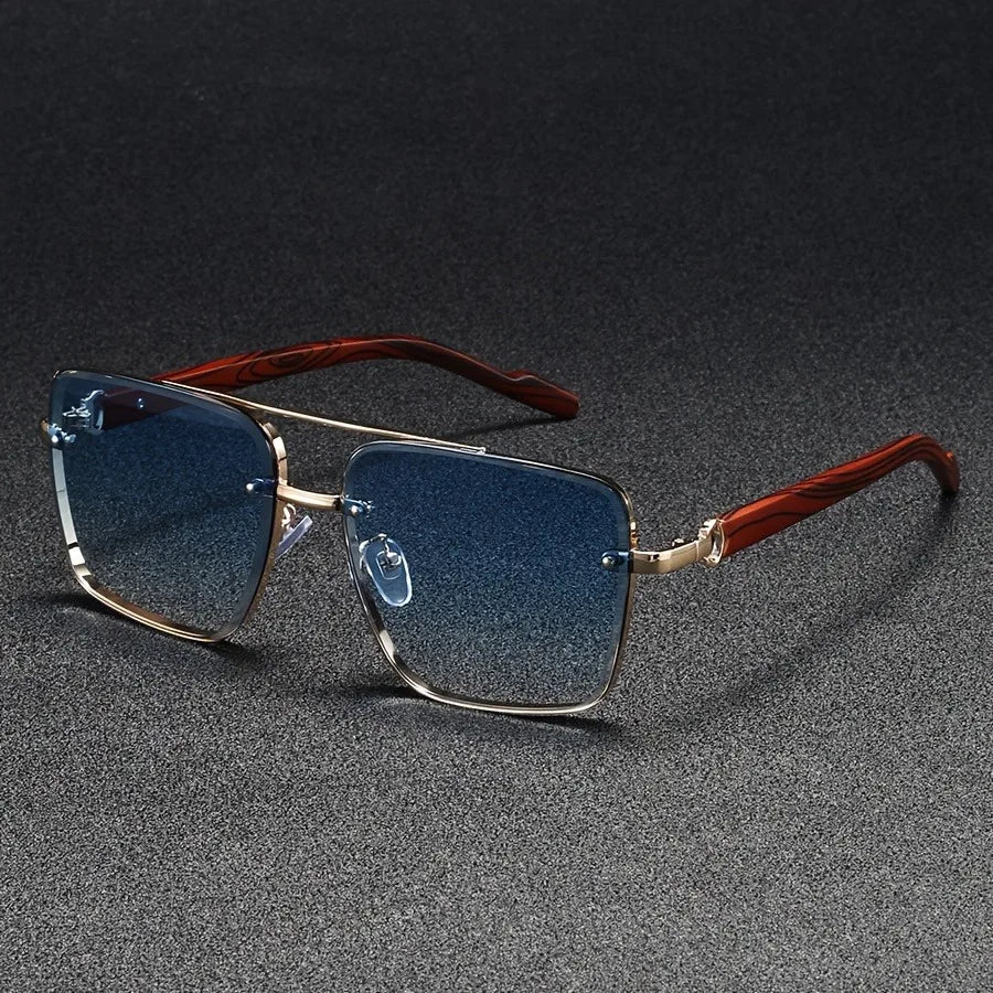 Cavaro | Shades – Vintage Metal Frame Sunglasses with UV Protection TARHUS  Sunglasses