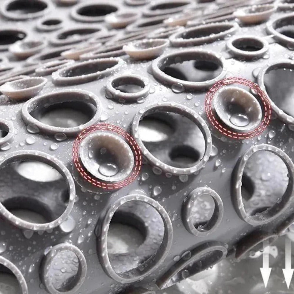 Non-Slip Antibacterial Shower Mat TARHUS  Home Decor