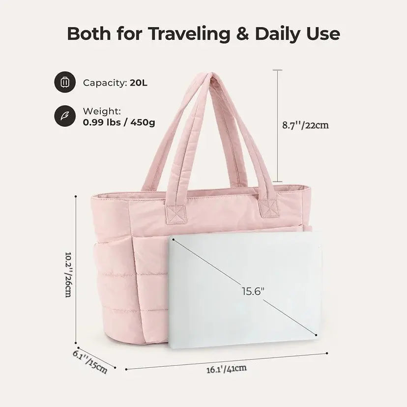 Tarhus - Puffer Travel Tote Bag - TARHUS