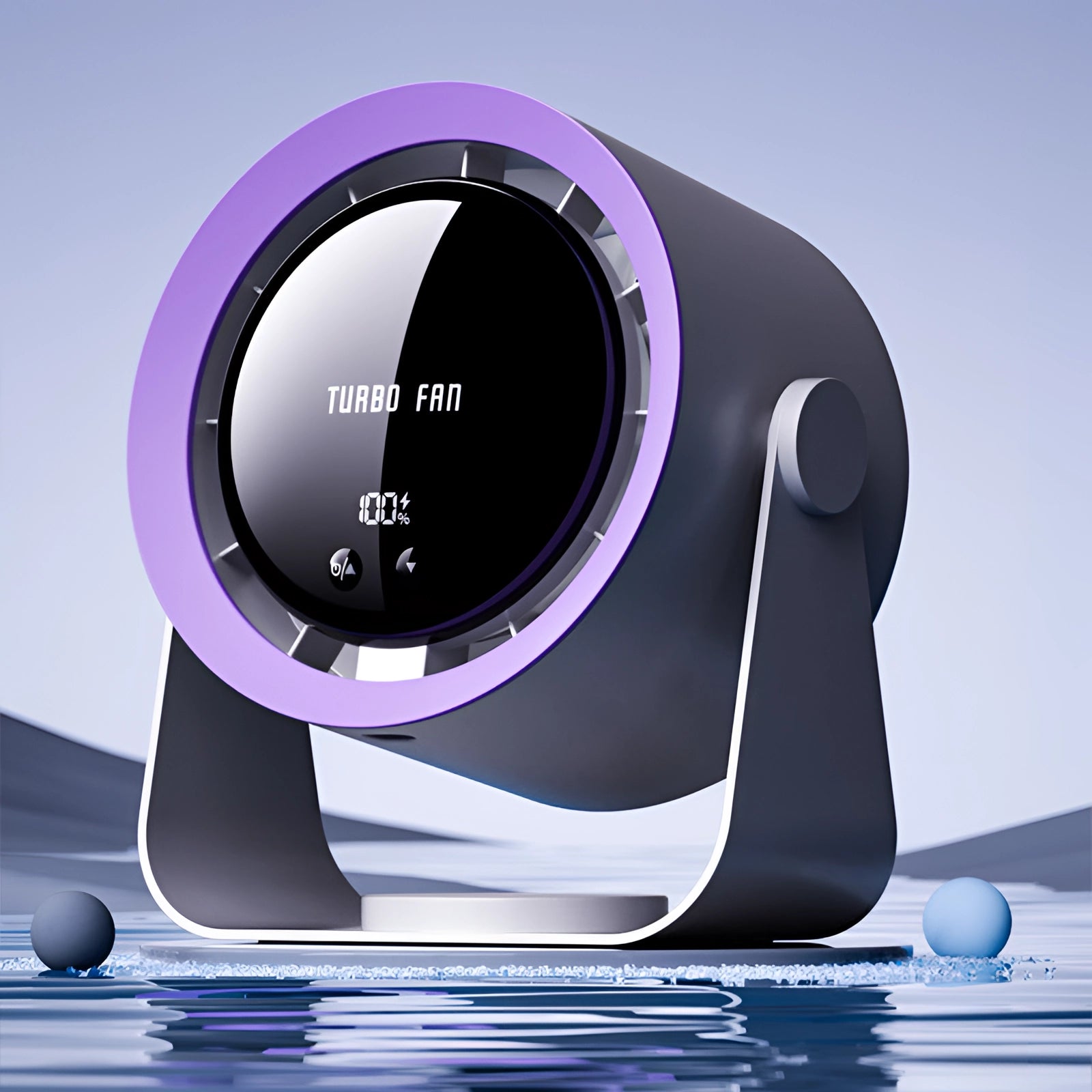 Auralis | Bladeless Turbo Fan – Compact Quiet Cooling with LED Display TARHUS  Gadgets