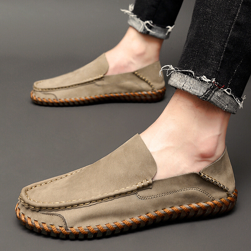 Bennett | Leather Loafers – Handmade Slip-On Shoes with Cushioned Comfort TARHUS  Mens shoes