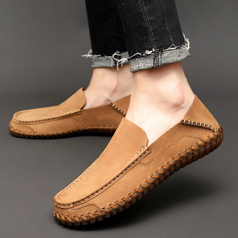 Bennett | Leather Loafers – Handmade Slip-On Shoes with Cushioned Comfort TARHUS  Mens shoes
