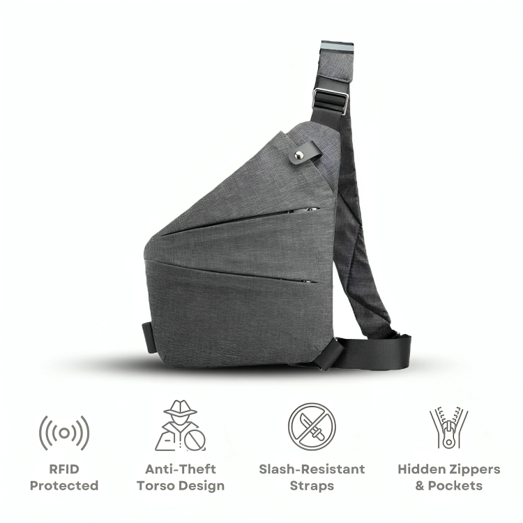 PEAKSTA | Anti-Theft Crossbody Bag – Secure Travel Shoulder Bag TARHUS  Bags