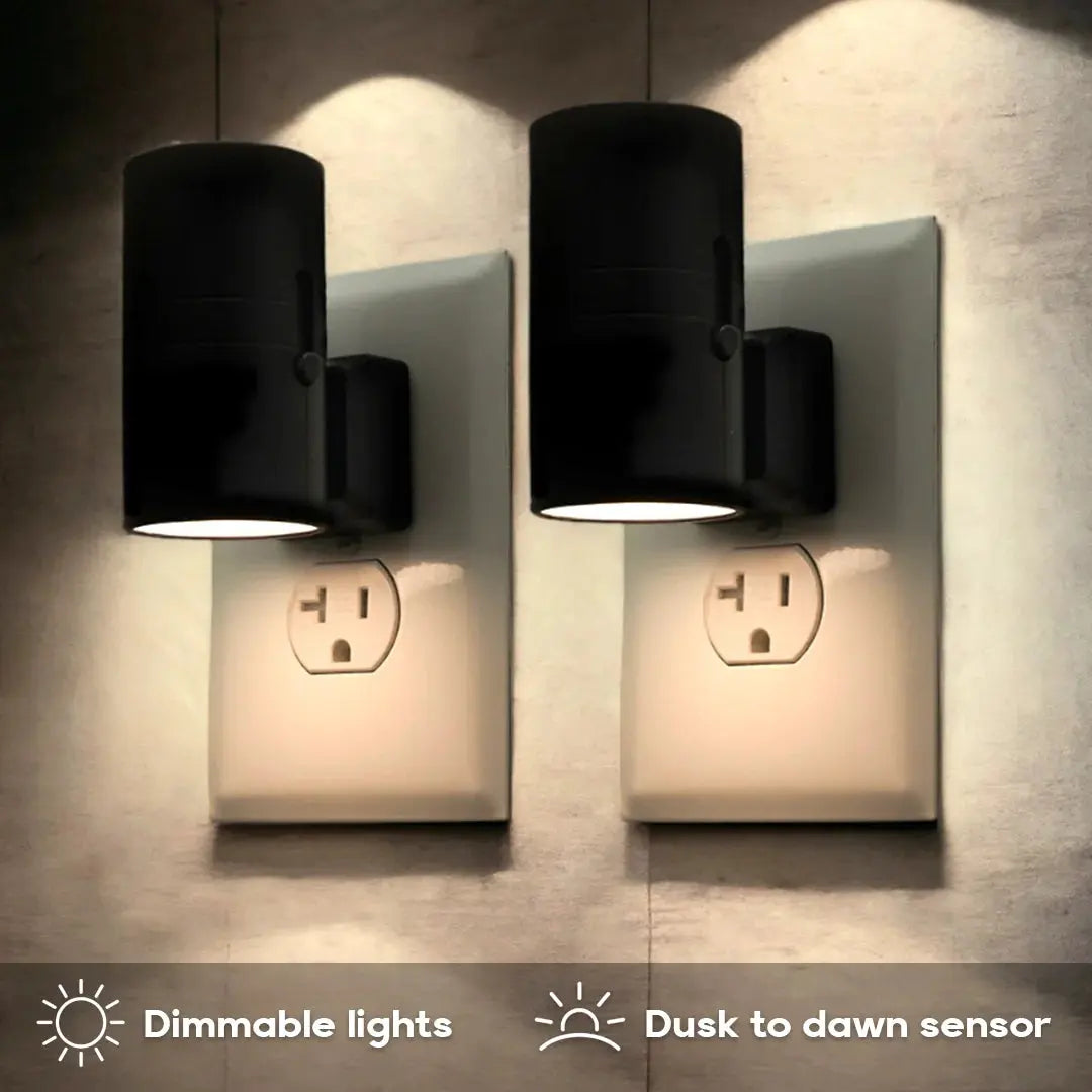 LumiGlow - Dimmable Night Light Plug in - TARHUS
