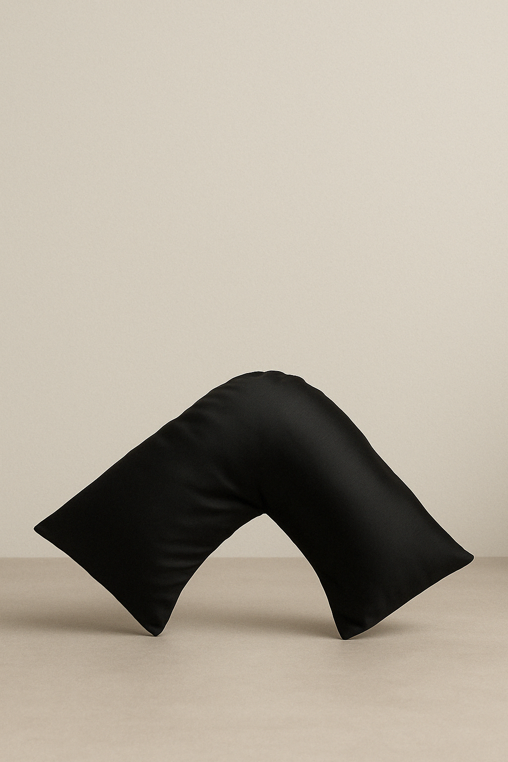 Silk-Filled Boomerang Pillow - Ergonomic Luxury Sleep Pillow TARHUS  silk filled boomerang pillow