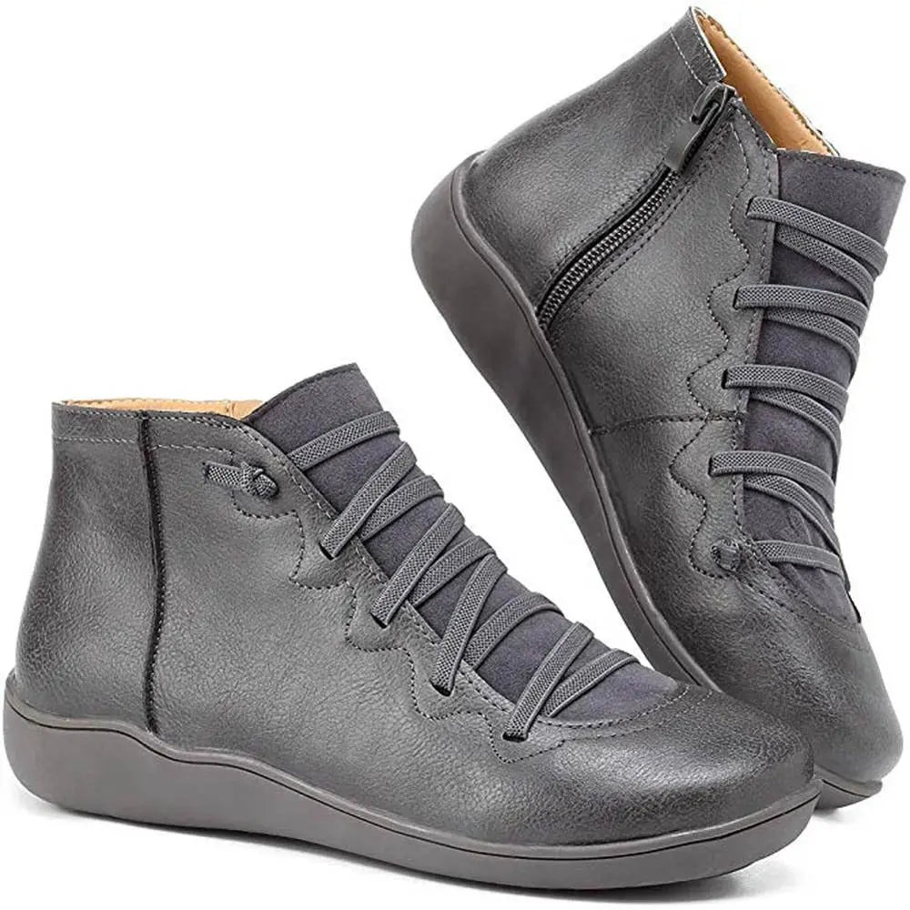 Nina | Trendy Orthopedic Ankle Boots - TARHUS