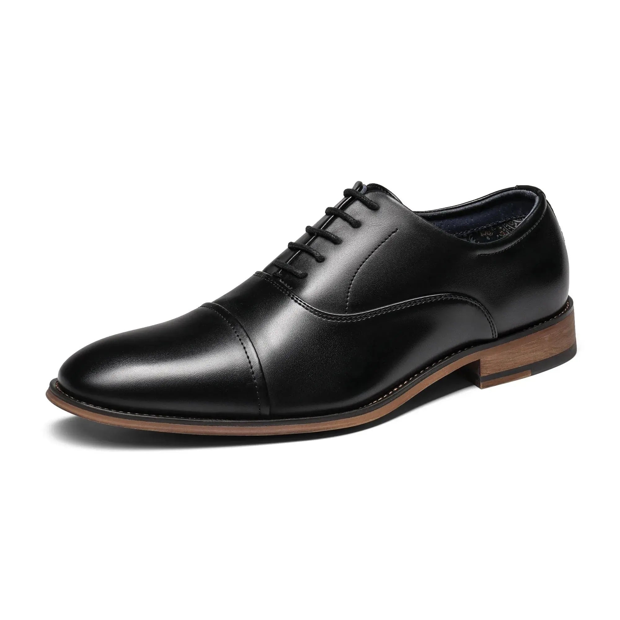 Bruno | Classic Brown Dress Shoes Cap-Toe Oxford TARHUS  Clothing & Accessories