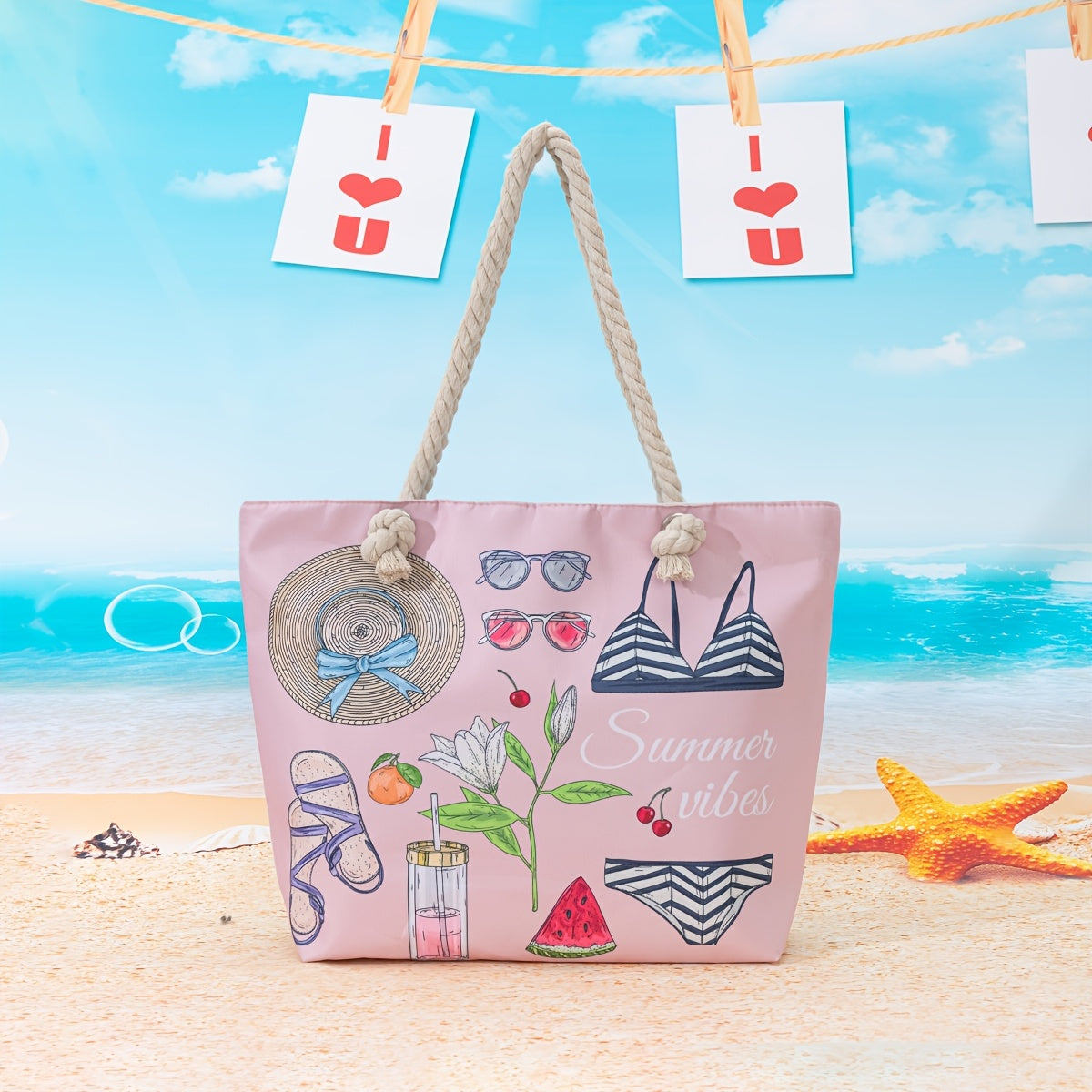 Amara | Blue Mandala Print Tote Bag – Casual Rope Handle Shoulder Bag TARHUS  Shoulder Bag