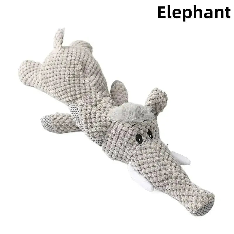 ChewAnimal | Durable Plush Dog Toy for Strong Chewers with Chew Guard & Squeaker TARHUS  Babies & Children