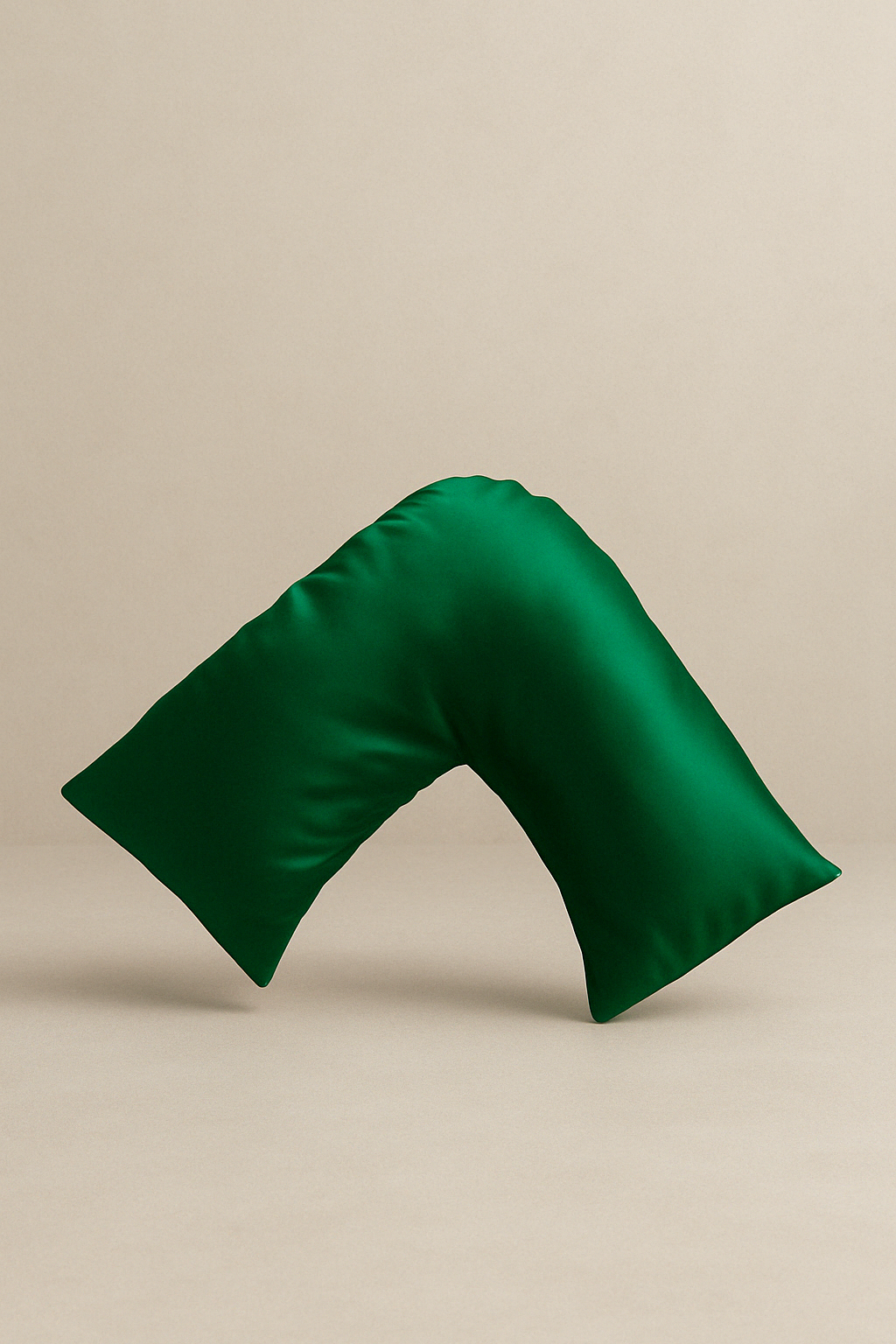 Silk-Filled Boomerang Pillow - Ergonomic Luxury Sleep Pillow TARHUS  silk filled boomerang pillow