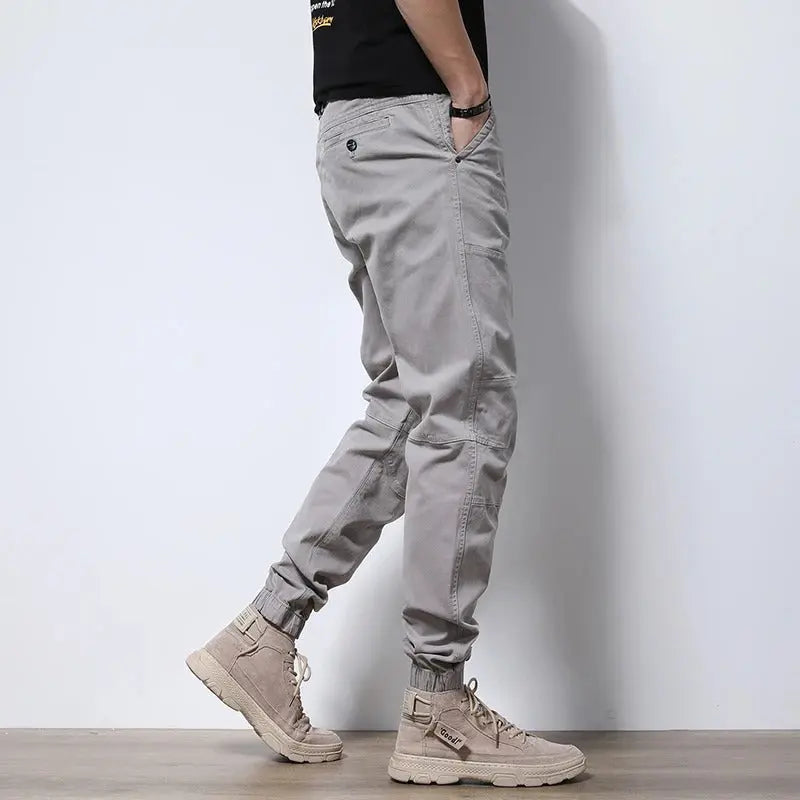 Men's Urban Cargo Joggers – Pants with Zipper Pockets for Work, Travel & Streetwear TARHUS  Men Clothing