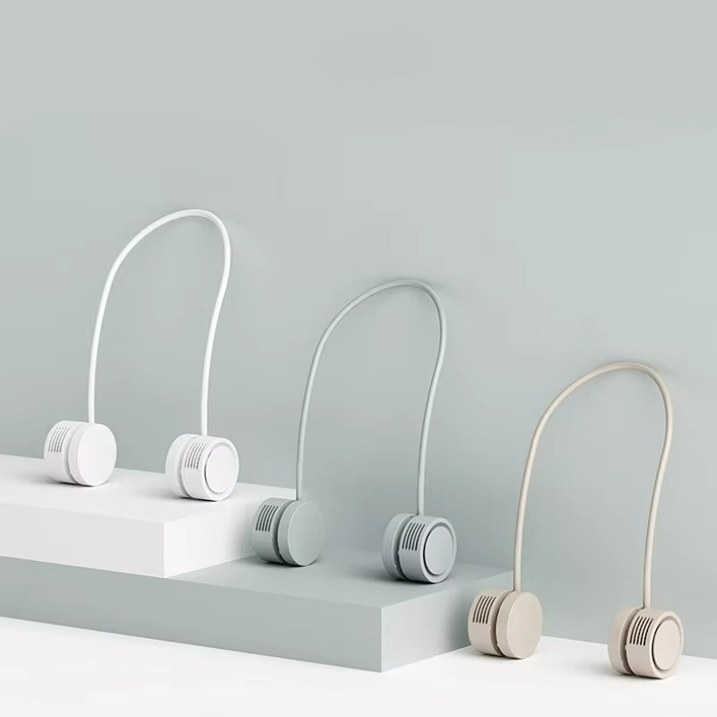 Aureo | Mini Neck Fan – USB Rechargeable Foldable Cooling with 3 Speeds & Aromatherapy TARHUS  Air cooler