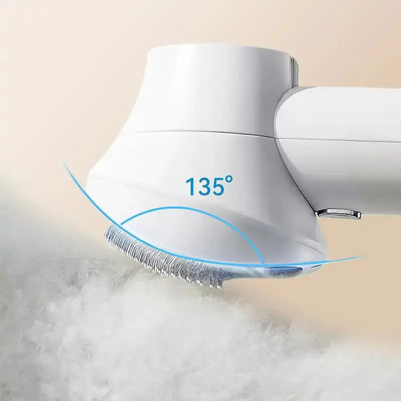 2-in-1 Smart Dog Hair Dryer & Brush – Low Noise Pet Grooming Dryer with Adjustable Heat & Speed Settings - TARHUS