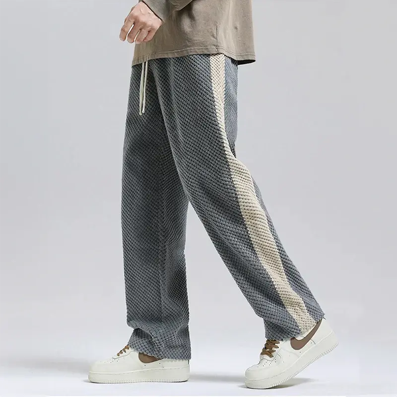Ludovic - Hype embossed corduroy jogging pants - TARHUS