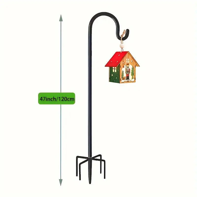 Heavy-Duty Shepherd Hook – Rust-Resistant Metal Hanging Hook for Garden TARHUS  Garden