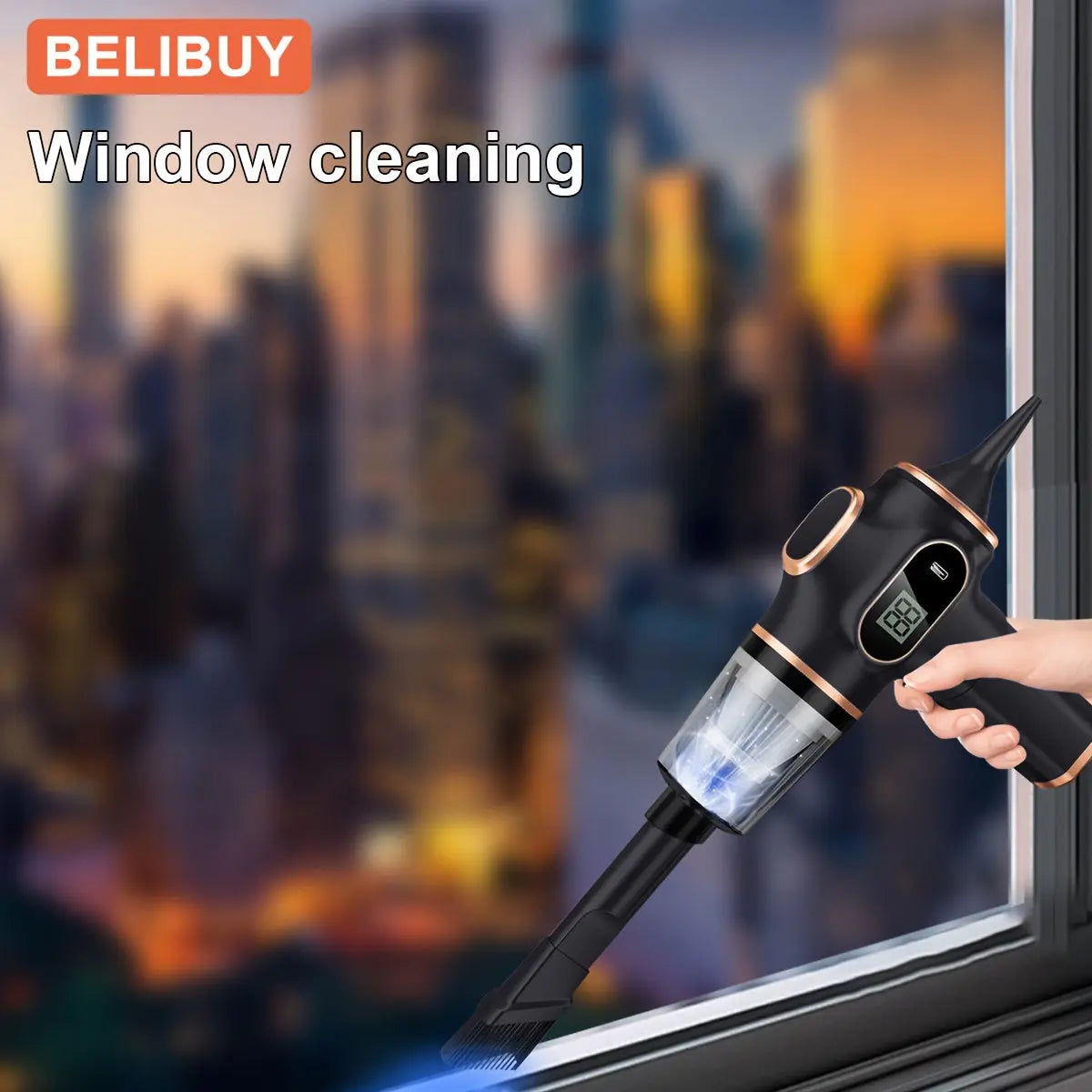 Cordless Handheld Vacuum – High Power, USB Rechargeable | Home & Car Use - TARHUS