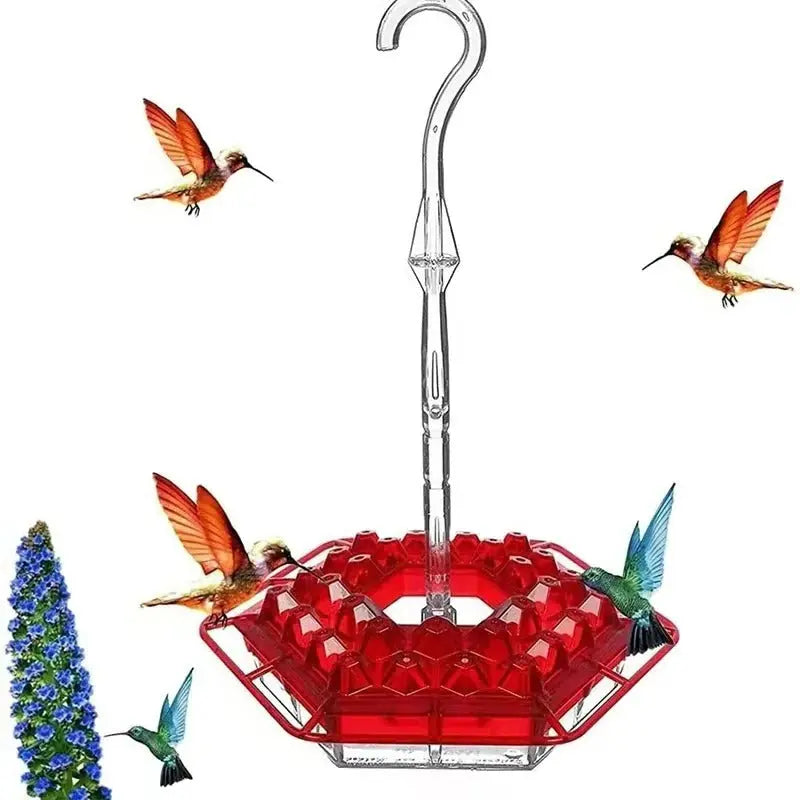 Ant-Proof Hummingbird Feeder – Outdoor Hanging Feeder with Perch | Leak-Free, Easy to Fill & Clean - TARHUS