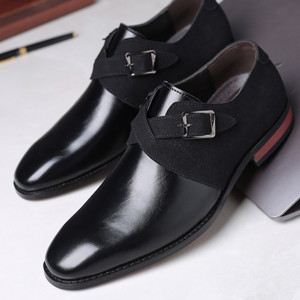 Aurelio | Derby Shoes – Leather Slip-On Dress Shoes with Cushioned Comfort TARHUS  Mens shoes