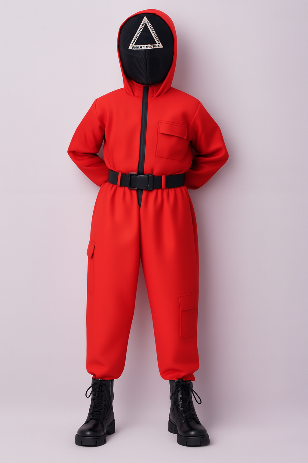 Kids Game Costume Scary Halloween Jumpsuit | Cosplay Mask Guard TARHUS  Halloween Costume