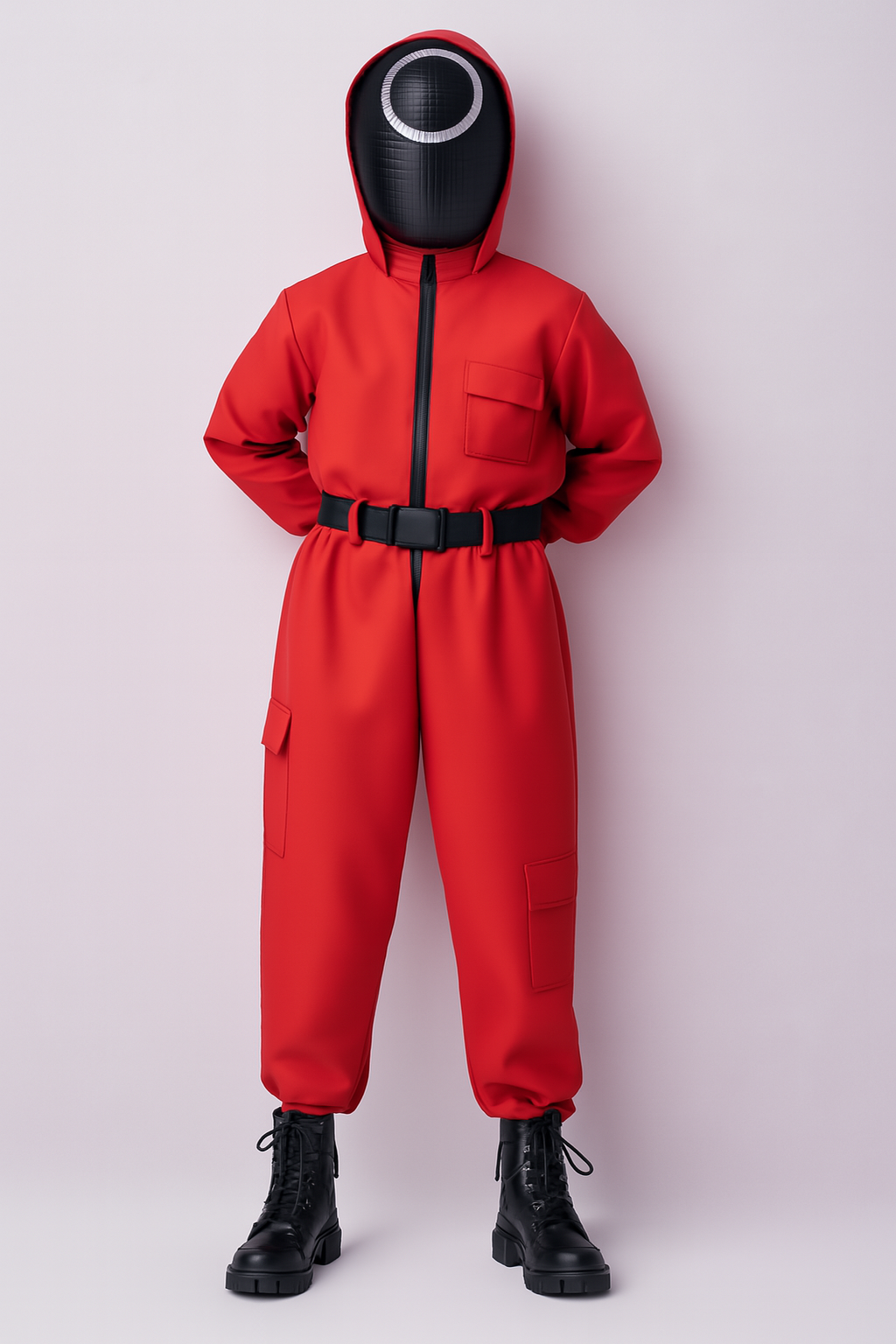 Kids Game Costume Scary Halloween Jumpsuit | Cosplay Mask Guard TARHUS  Halloween Costume