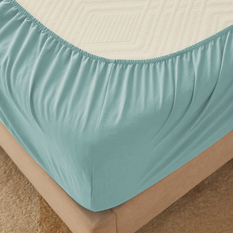 4-Piece Ultra-Soft Organic Softwash Cotton Bed Sheet Set TARHUS  Sheet Set