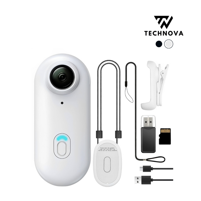 SnapCam GO 4K Wearable Action Camera – Hands-Free POV Video Recorder with Clip-On Mount | Ultra-Compact, Lightweight, Waterproof TARHUS  Electronics & Gadgets