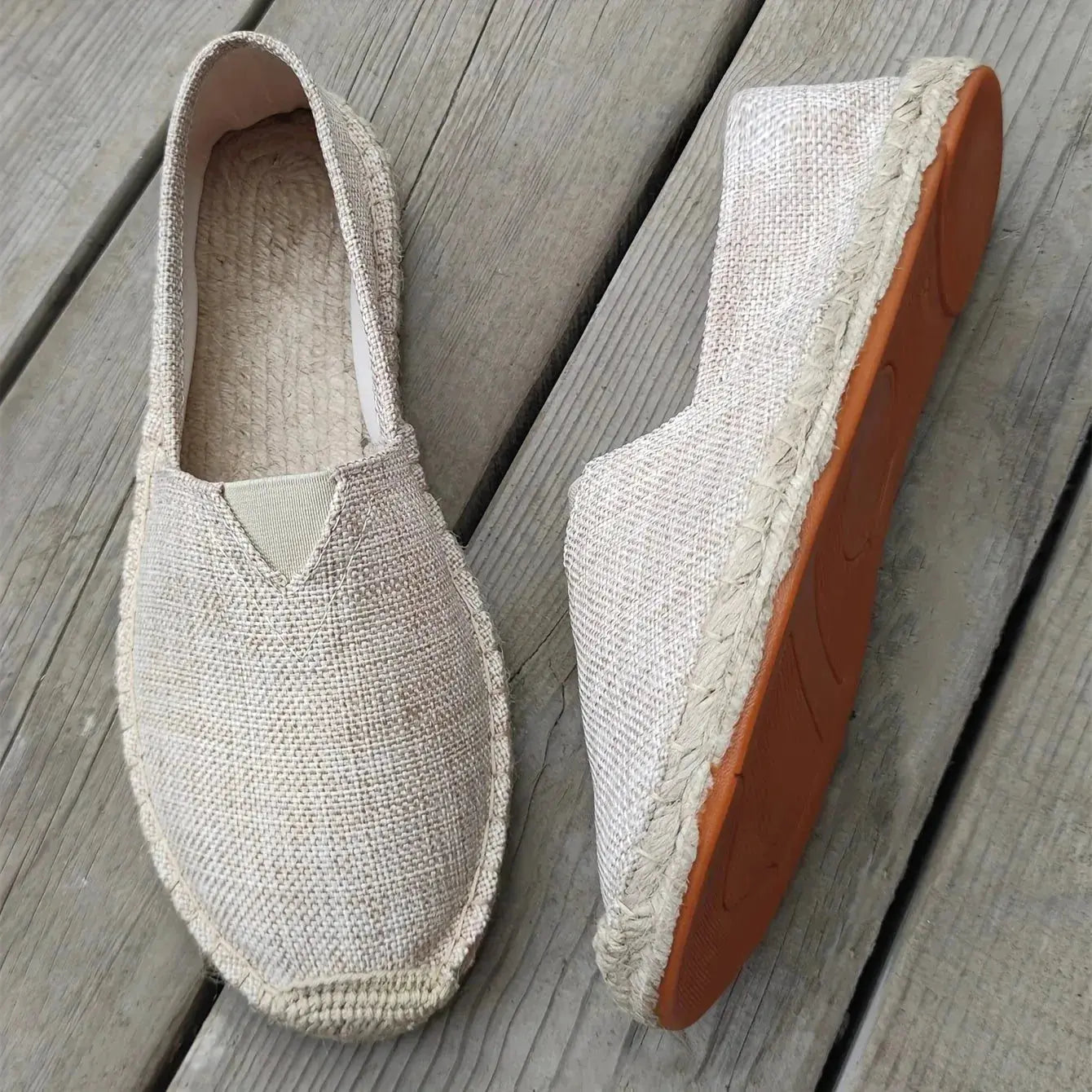 Caleb | Men's Canvas Slip-On Espadrilles TARHUS  Clothing & Accessories