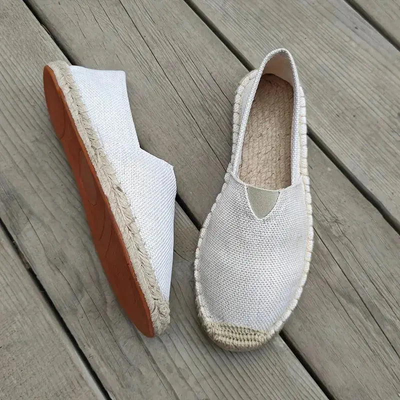 Caleb | Men's Canvas Slip-On Espadrilles TARHUS  Clothing & Accessories
