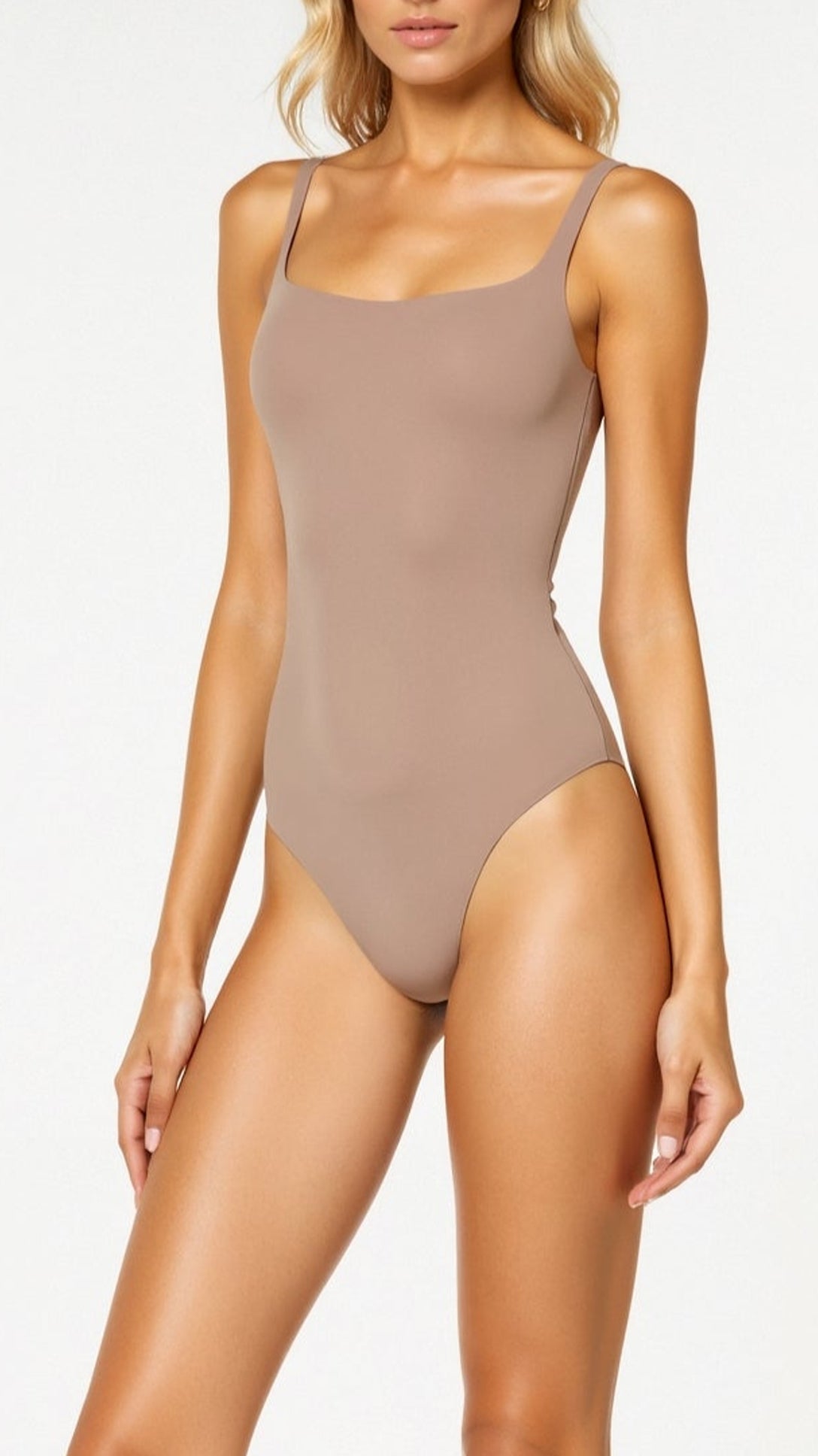 Women's Sleeveless Plunge Neckline Thong Bodysuit TARHUS  Bodysuits