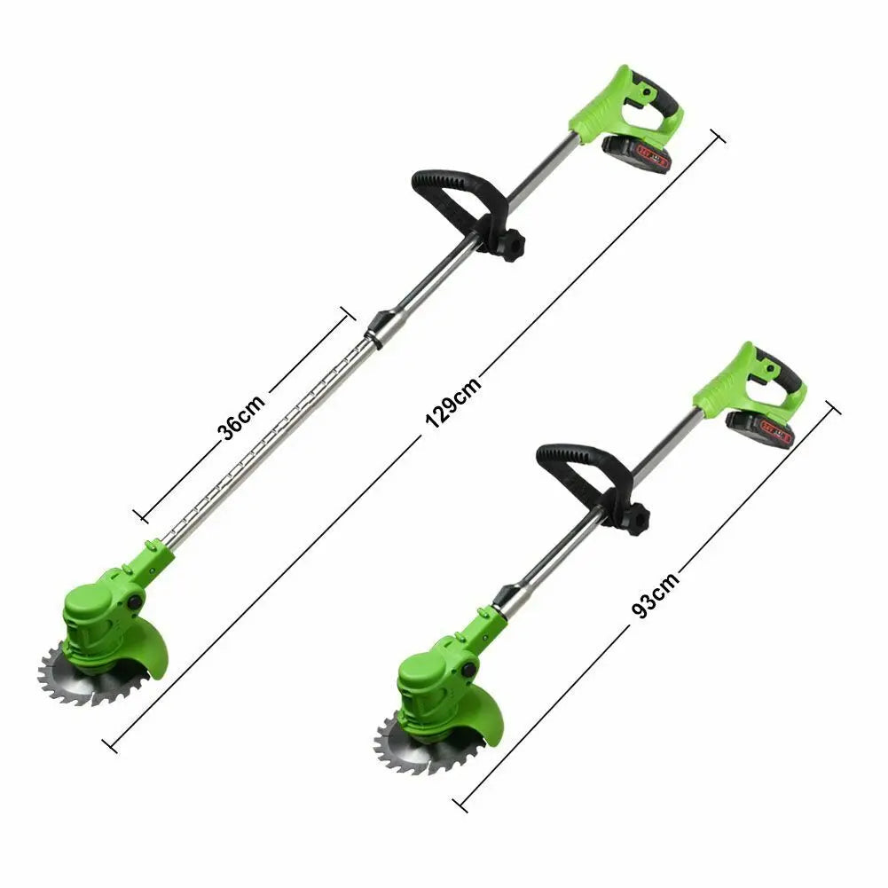 Cordless Electric Weed Eater – Powerful Battery-Powered Grass Trimmer with Adjustable Shaft & Lightweight Design - TARHUS